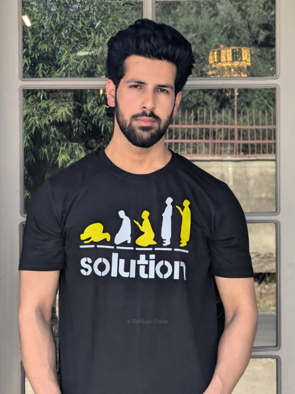 Solution Round Neck Half Sleeve T-Shirts