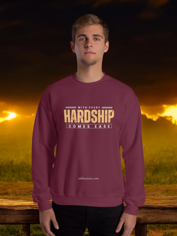 After Hardship Comes Ease Round Neck Sweatshirts